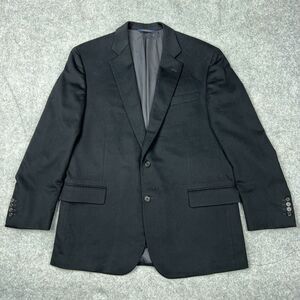 Brooks Brothers Blazer Mens 45R Black 1818 Madison X Loro Piana 100% Cashmere‎